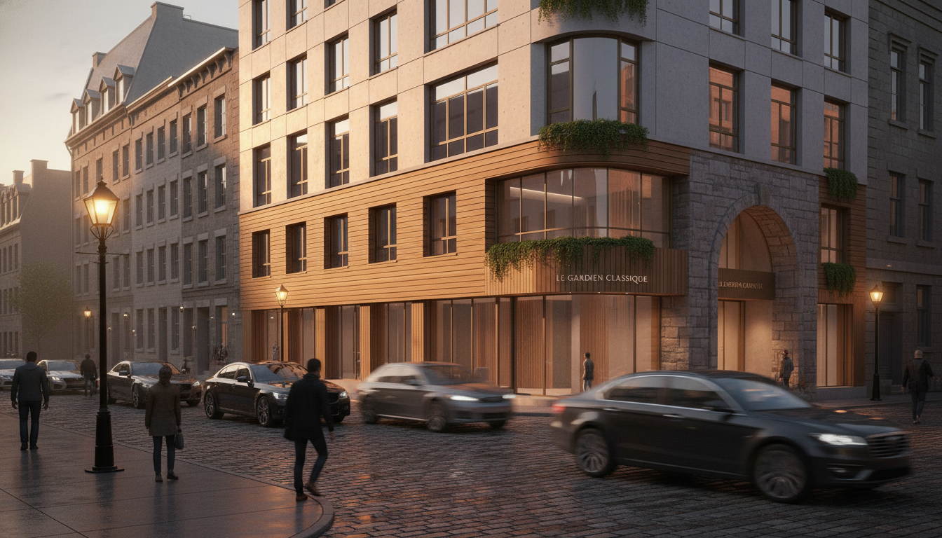 L'Héritage — wide exterior render